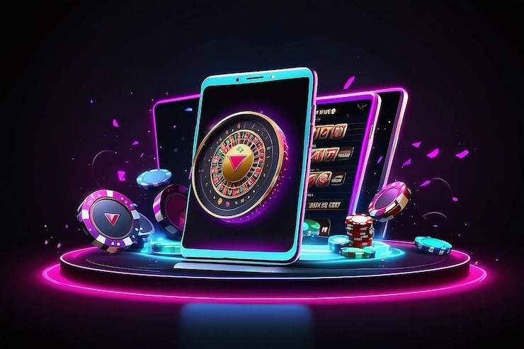Split-screen showing NBA score updates on left side and live roulette table on right side